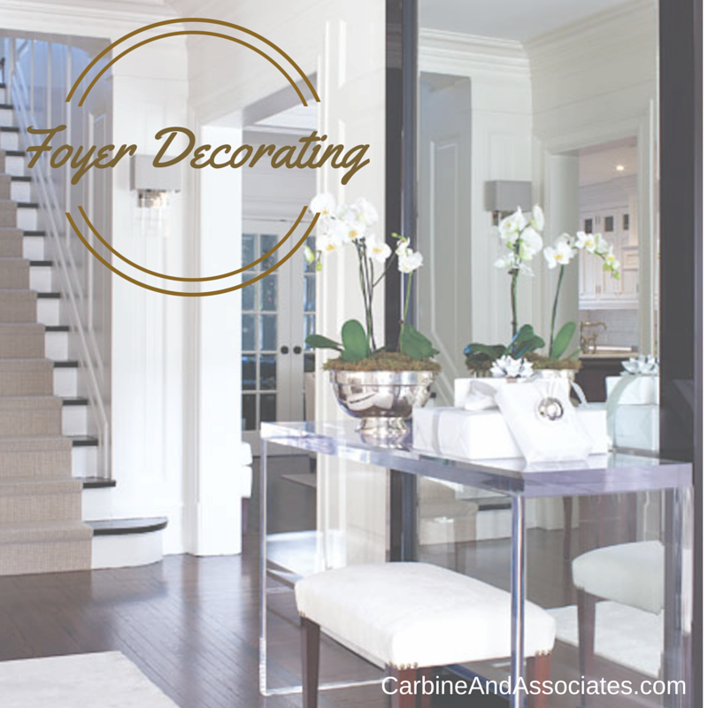 3 Hot Foyer Decorating Tips from the Pros