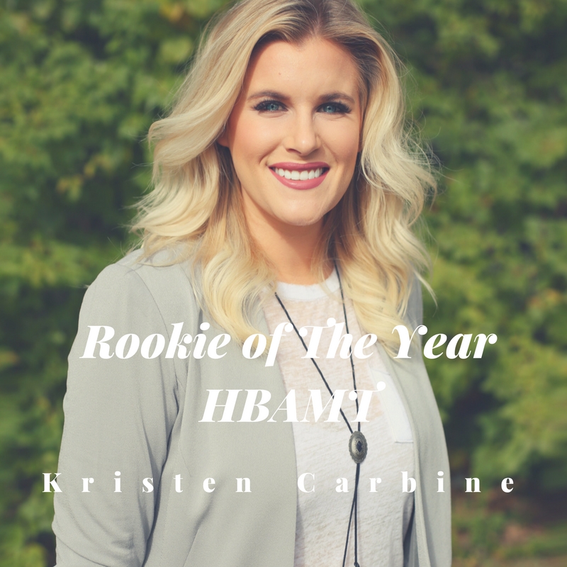 Home Builders Mid TN Rookie of Year – Kristen Carbine