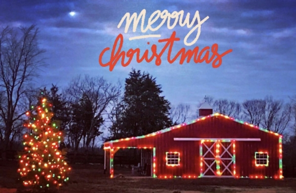 Christmas Farmhouse, Carbine & Associates, Photo by Leslie Brown